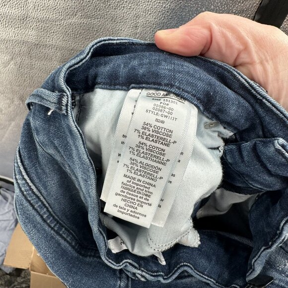 Good‎ American Women's Jeans Good Waist Size 4 / 27 Distressed - Picture 6 of 7